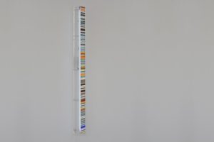 colour code, plexiglas light box slide led light with colour change, 2010