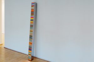 colour code, leuchtkasten edelstahl poliert und diapositiv, borusan art collection, istanbul, 2011